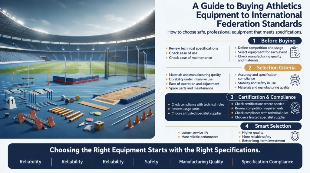 Guide to Buying Athletics Equipment According to World Athletics Standards