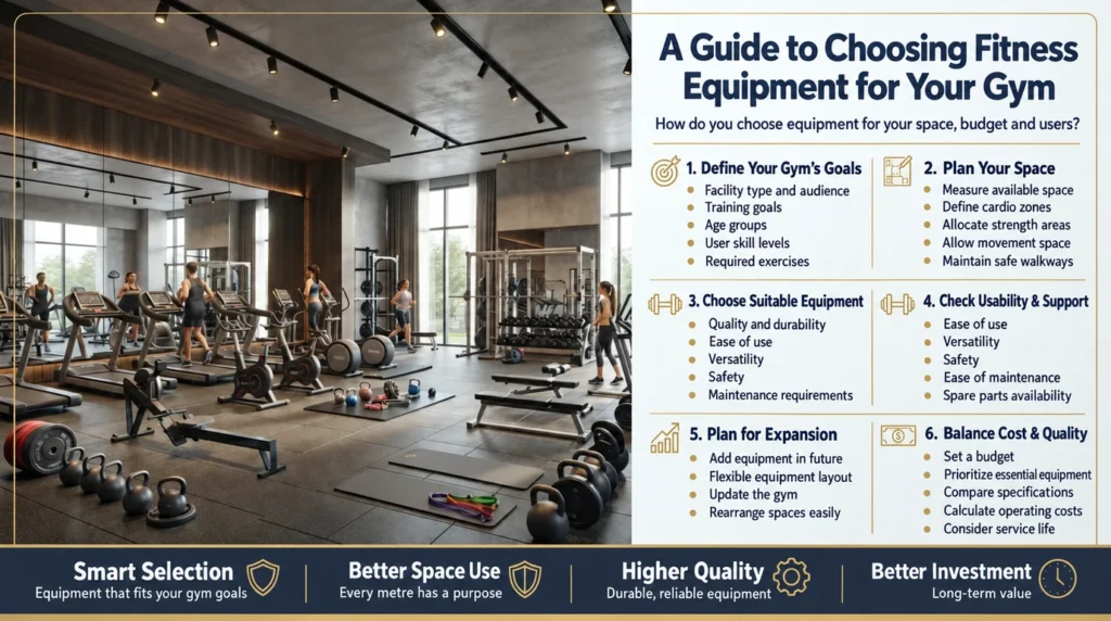 A Guide to Choosing Fitness Equipment for Your Gym