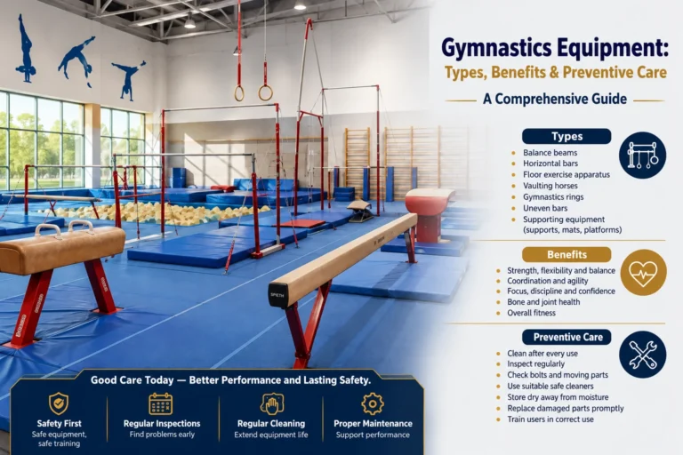 Gymnastics Equipment: Types, Benefits, and Preventive Care — A Comprehensive Guide