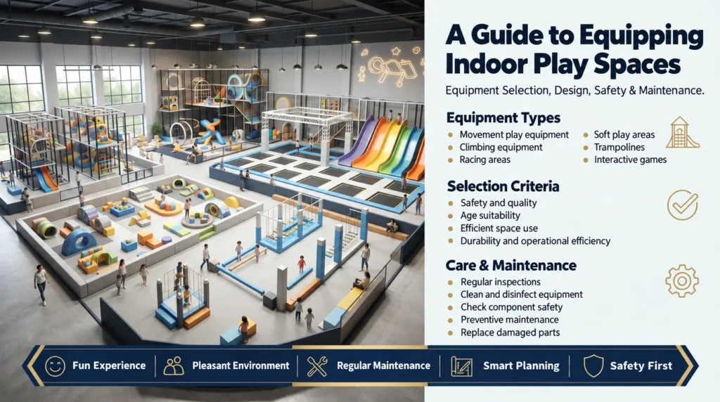 Guide to Equipping Indoor Recreation Spaces with Play Equipment