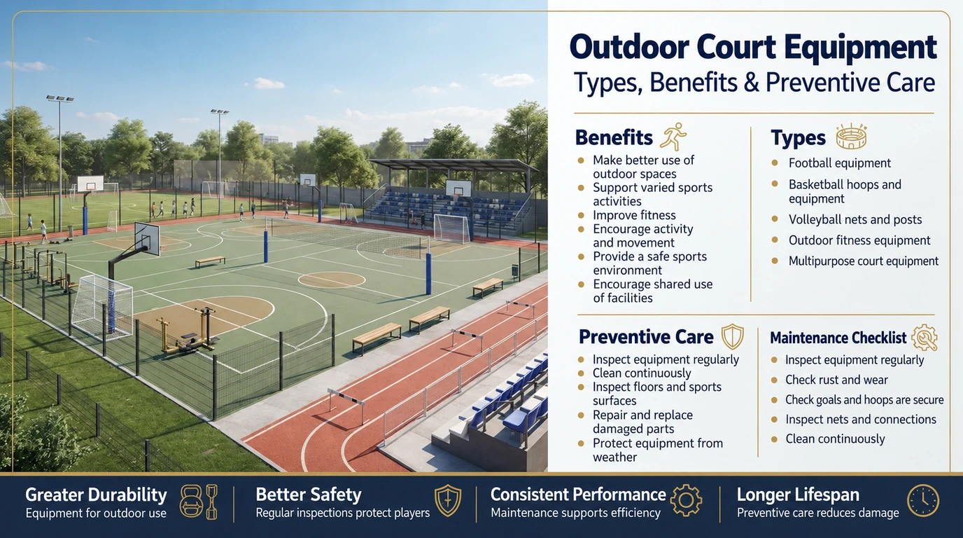 Outdoor Playground Equipment: Types, Benefits, and Preventive Maintenance