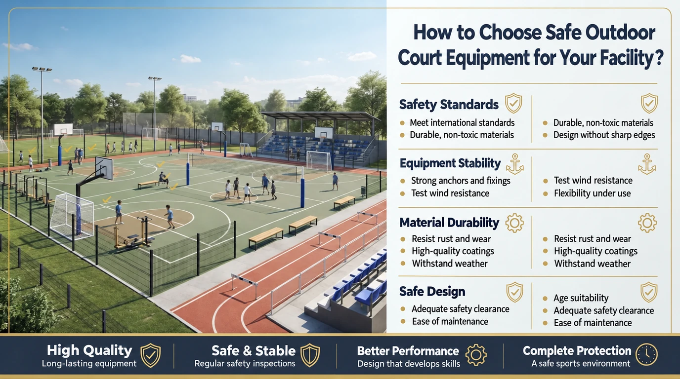 How to Choose Safe Outdoor Playground Equipment for Your Facility