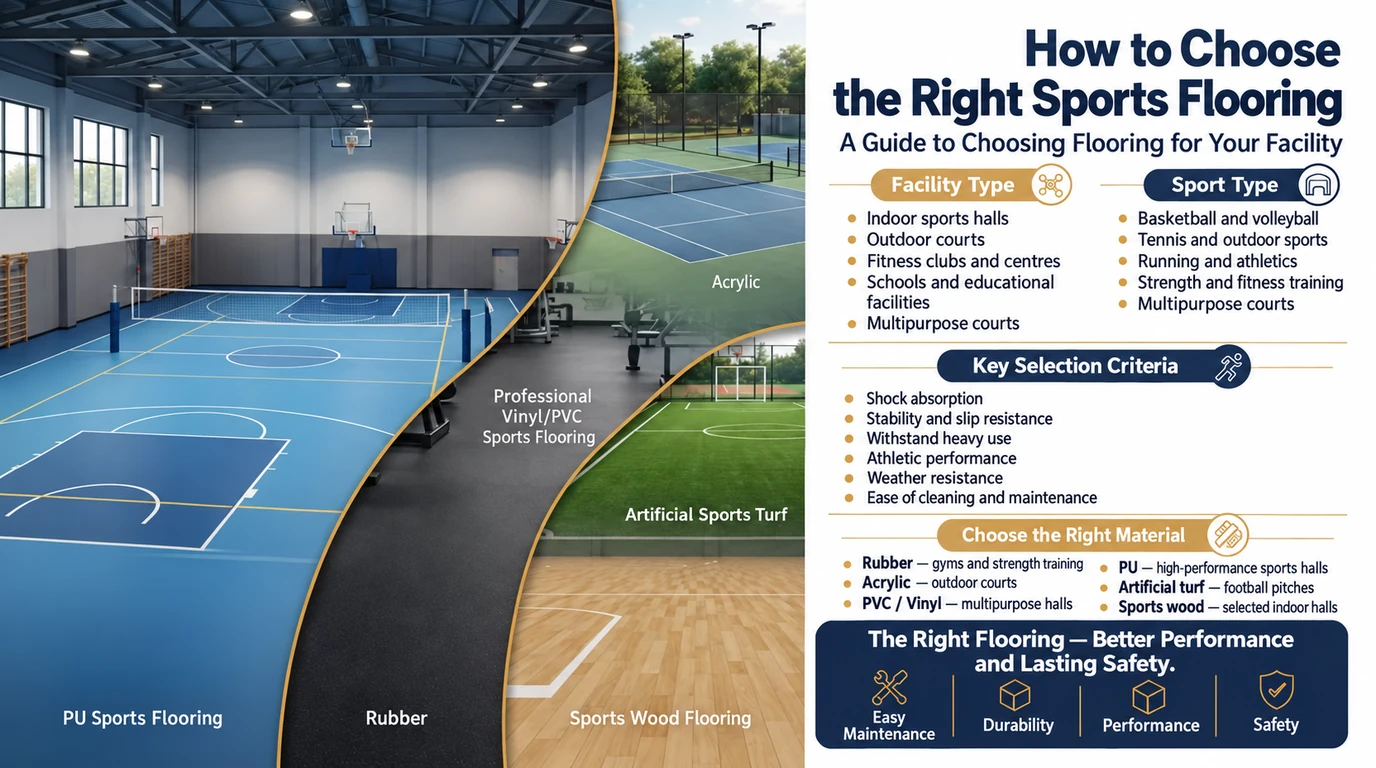 How Do You Choose the Right Sports Flooring for Your Facility?