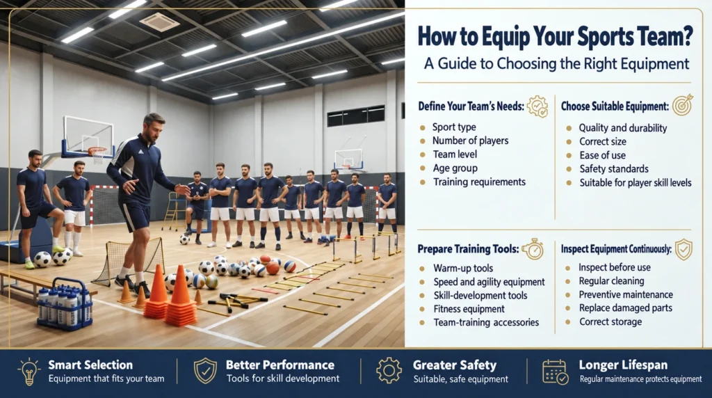 How to Equip Your Sports Team with the Right Equipment